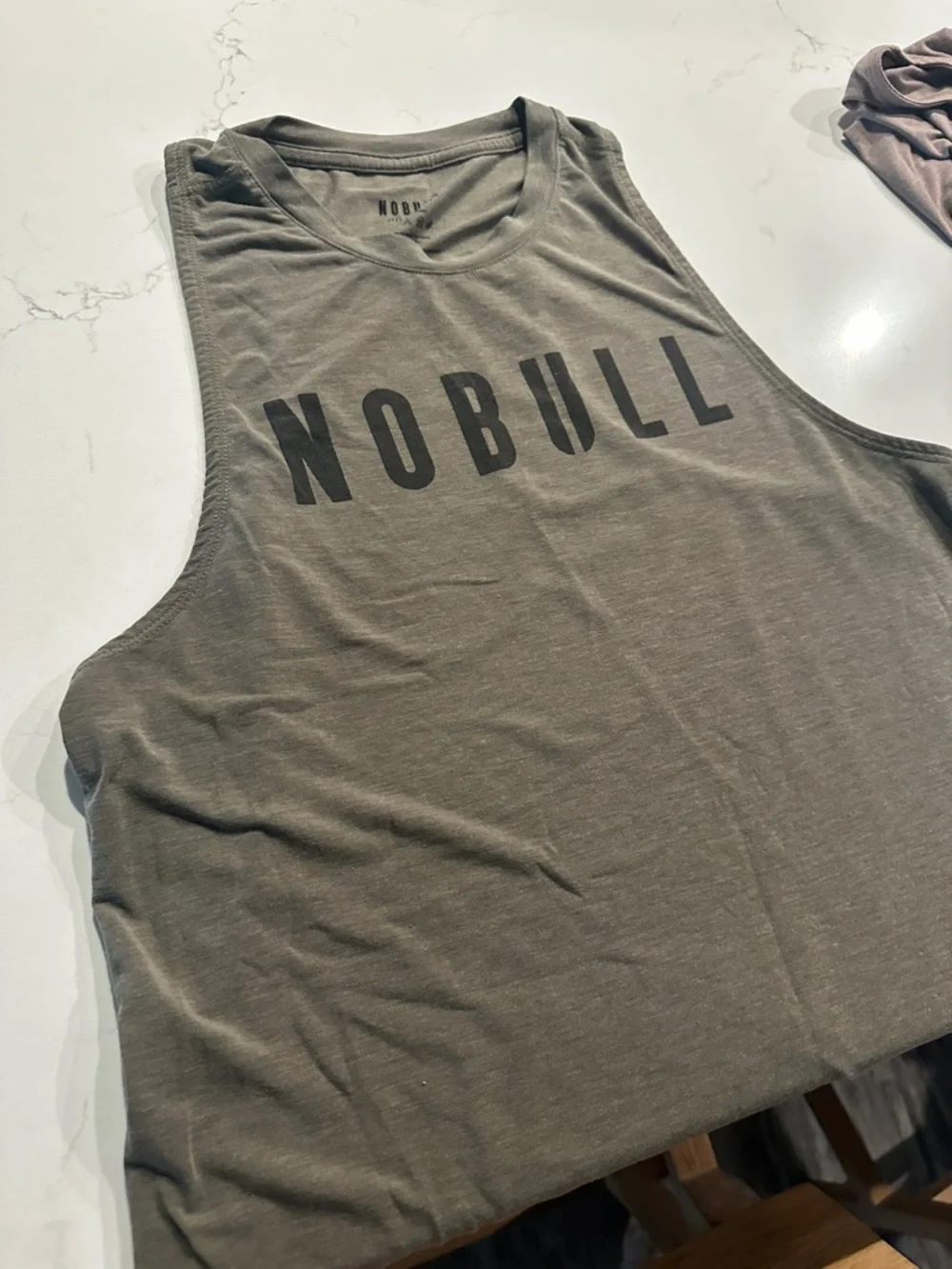 NOBULL Muscle Tank Olive Green - Picture 2 of 12